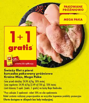 Biedronka Filet z piersi kurczaka oferta