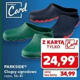 Kaufland Obuwie ogrodowe Parkside oferta