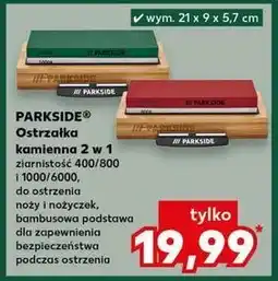 Kaufland Ostrzałka kamienna 2w1 Parkside oferta