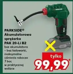 Kaufland Sprężarka 20 v Parkside oferta