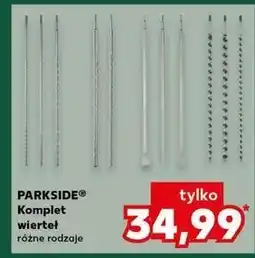 Kaufland Zestaw wierteł Parkside oferta