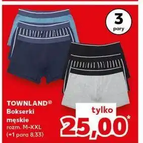 Kaufland Bokserki męskie m-xxl Townland oferta