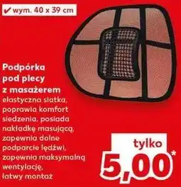 Kaufland Podpórka pod plecy z masażeremm Forever oferta