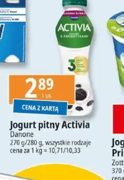 E.Leclerc Jogurt pitny Activia Danone oferta