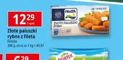 E.Leclerc Złote paluszki rybne z fileta Frosta oferta