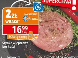 E.Leclerc Szynka wieprzowa bez kości oferta