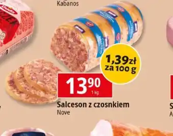 E.Leclerc Salceson z czosnkiem Nove oferta