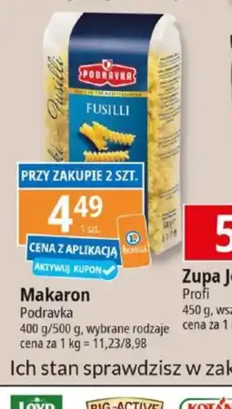 E.Leclerc Makaron Podravka Fusilli oferta