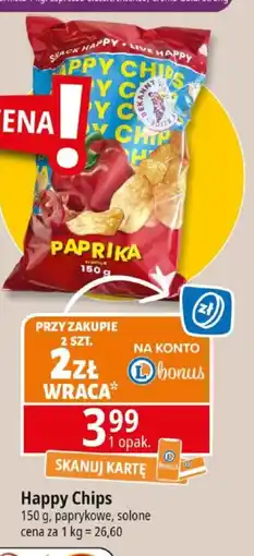 E.Leclerc Happy Chips Papryka oferta