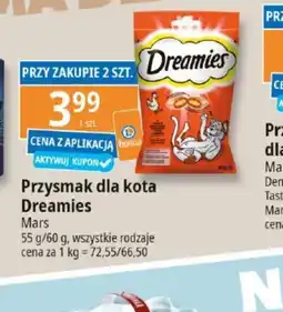 E.Leclerc Przysmak dla kota Dreamies oferta