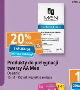 E.Leclerc Produkty do pielęgnacji twarzy AA Men Oceanic oferta