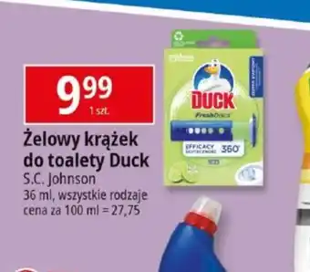 E.Leclerc Zelowy krążek do toalety Duck oferta