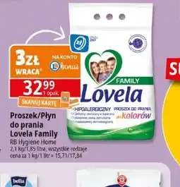 E.Leclerc Proszek/Płyn do prania Lovela Family oferta