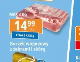 E.Leclerc Boczek wieprzowy z żebrami i skórą oferta