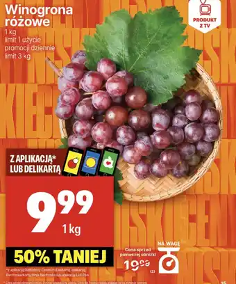 Delikatesy Centrum Winogrona Biedronka oferta