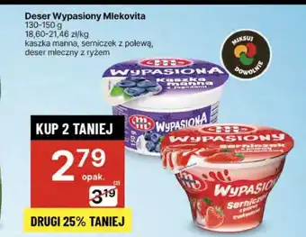 Delikatesy Centrum Deser mleczny Mlekovita oferta