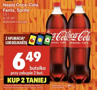 Delikatesy Centrum Napój Coca-Cola oferta