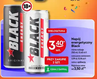 Żabka Napój energetyczny Black oferta