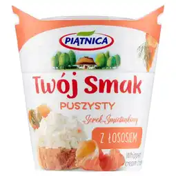 Żabka Piątnica Twój Smak Serek śmietankowy puszysty z łososiem 150 g oferta