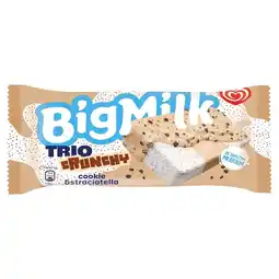 Żabka Big Milk Trio Crunchy Cookie & Straciatella Lody 90 ml oferta