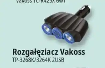 E.Leclerc Vakoss Rozgałęziacz TP-3268K/3264K 2USB oferta