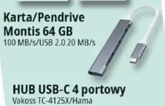 E.Leclerc Vakoss Hub USB-C 4 portowy oferta