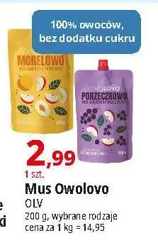 E.Leclerc Mus jabłkowo-porzeczkowy Owolovo oferta