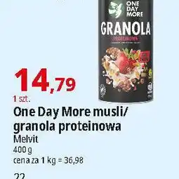 E.Leclerc Musli proteinowe One Day More oferta