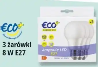 E.Leclerc Żarówki 8 W E27 oferta