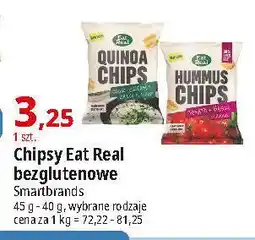 E.Leclerc Chipsy ze śmietaną i szczypiorkiem Eat Real Quinoa Chips oferta