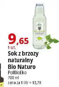 E.Leclerc Sok z brzozy ekologiczny Bionaturo oferta