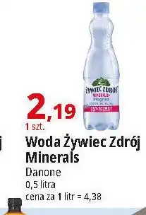 E.Leclerc Woda lekko gazowana Żywiec Zdrój Minerals+ oferta