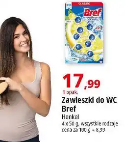 E.Leclerc Kostka do wc 4 function lemon Bref Power Aktiv oferta