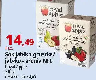 E.Leclerc Sok jabłko-aronia Royal Apple oferta