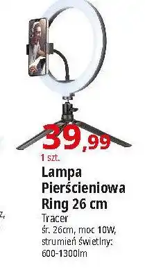 E.Leclerc Lampa pierścieniowa selfie 5561 26 cm Tracer oferta