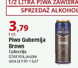 E.Leclerc Piwo Gubernija Brown Ale oferta