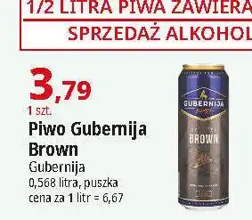 E.Leclerc Piwo Gubernija Brown Ale oferta