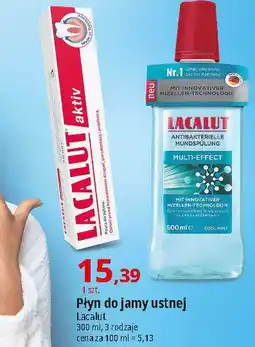 E.Leclerc Płyn do higieny jamy ustnej Lacalut Multi-Effect oferta