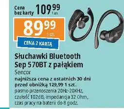 E.Leclerc Słuchawki sep 570bt Sencor oferta