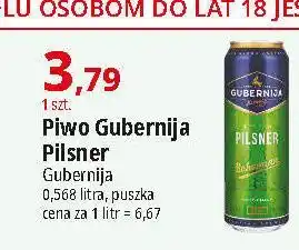 E.Leclerc Piwo Gubernija Original Pilsner oferta