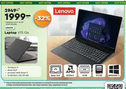 Biedronka Laptop v15 g4 Lenovo oferta