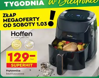 Biedronka Frytownica beztłuszczowa 1400w Hoffen oferta