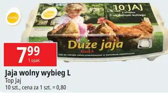 E.Leclerc Jaja z wolnego wybiegu kl. l Top Jaj oferta