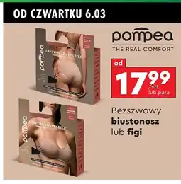 Biedronka Biustonosz damski bezszwowy Pompea (Odzież) oferta