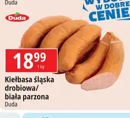 E.Leclerc Kiełbasa biała parzona Silesia Duda oferta