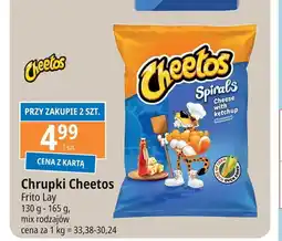 E.Leclerc Chrupki spirals ser z ketchupem Cheetos oferta