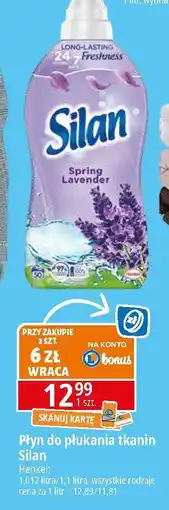 E.Leclerc Płyn do płukania spring lavender Silan Classic oferta