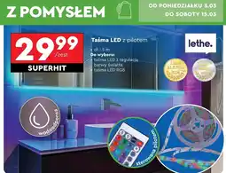 Biedronka Taśma led 5m z pilotem Lethe oferta