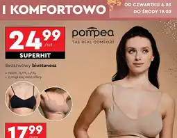 Biedronka Biustonosz damski bezszwowy Pompea (Odzież) oferta