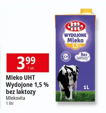 E.Leclerc Mleko bez laktozy 1.5% Mlekovita Wydojone oferta